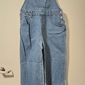 Women's Blue Denim Overalls